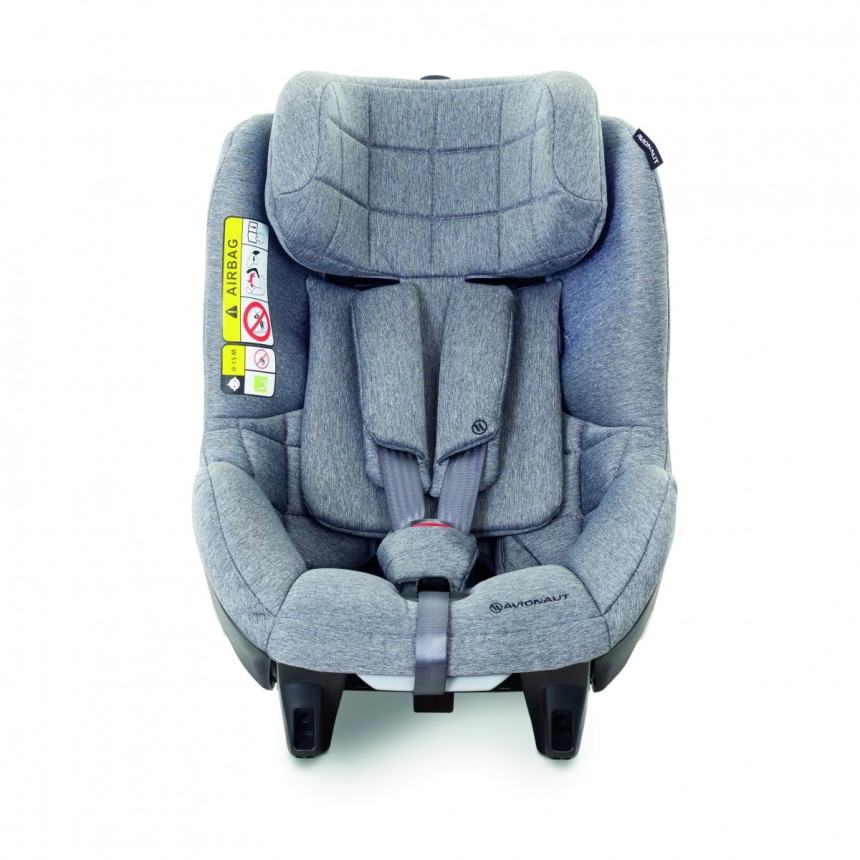 Детское автокресло Avionaut AeroFIX Iso-Fix (гр.1) Grey Melange (AV-350-AF.01)