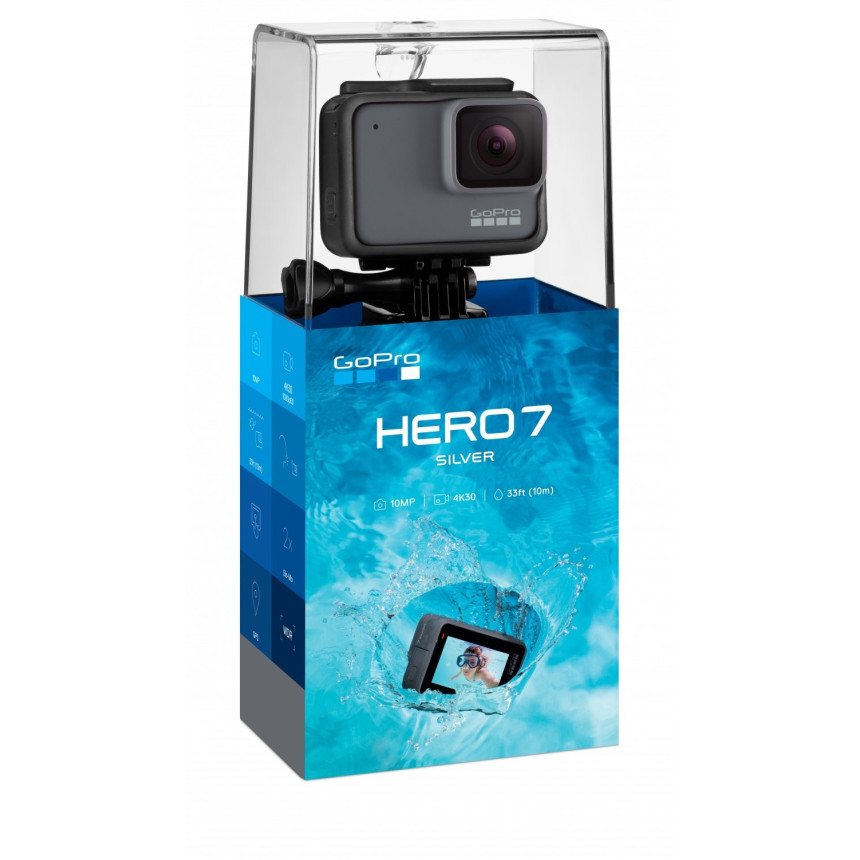 Экшн-камера GoPro HERO7 Silver (CHDHC-601-RW)