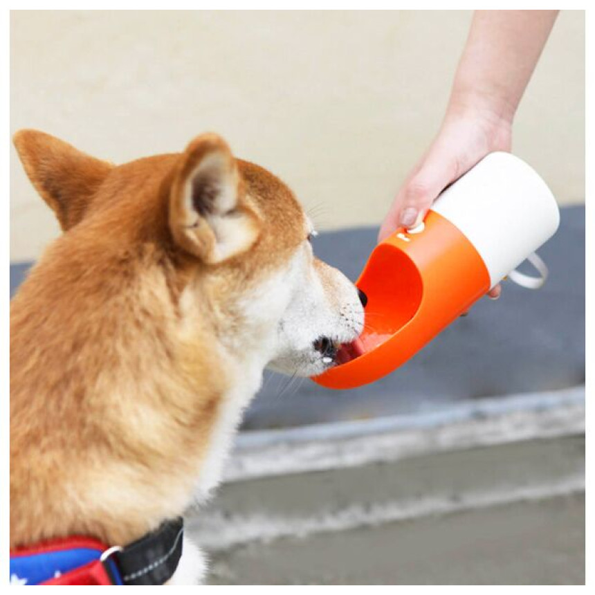Бутылка для животных Xiaomi Pet water bottle (orange)