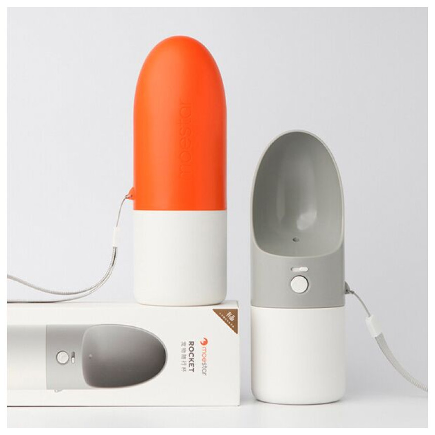 Бутылка для животных Xiaomi Pet water bottle (orange)