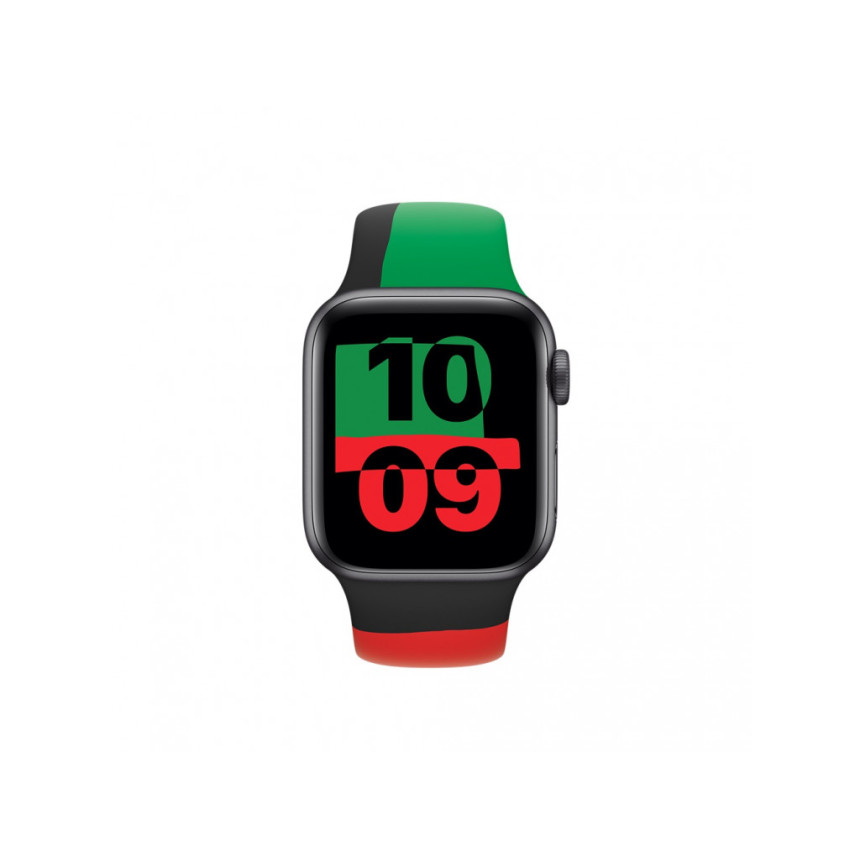 Смарт-часы Apple Watch Series 6 GPS 40mm Blue Aluminum Case with Deep Navy Sport Band (MG143)
