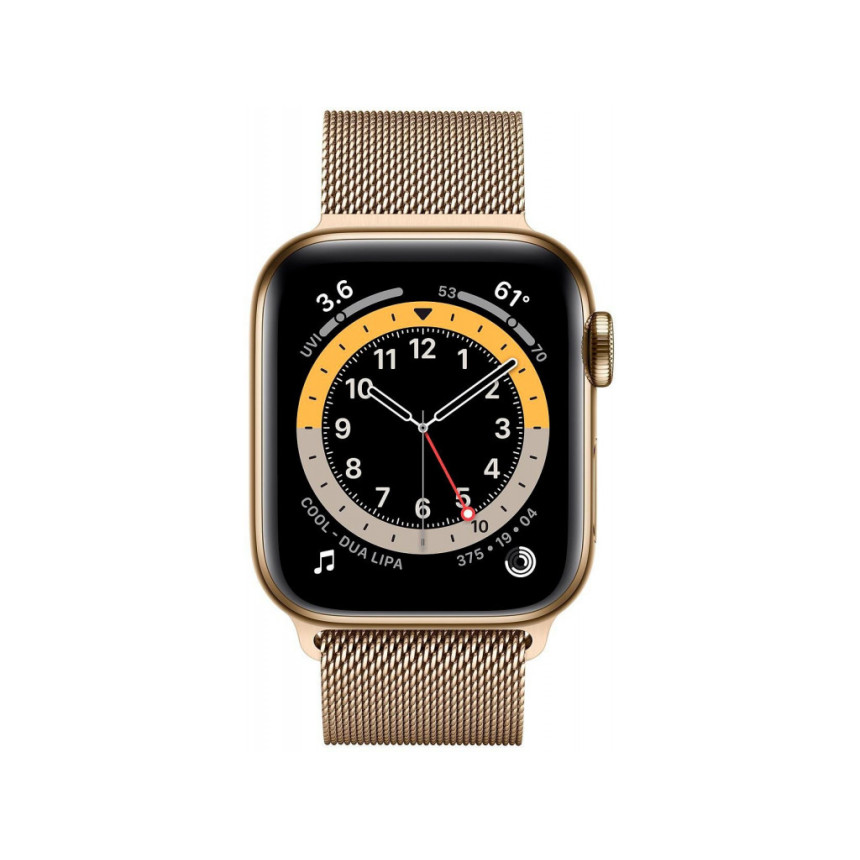 Смарт-часы Apple Watch Series 6 GPS 40mm Blue Aluminum Case with Deep Navy Sport Band (MG143)