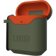 Чехол UAG для Airpods Standard Issue Hard Olive/Orange (10242F117297)