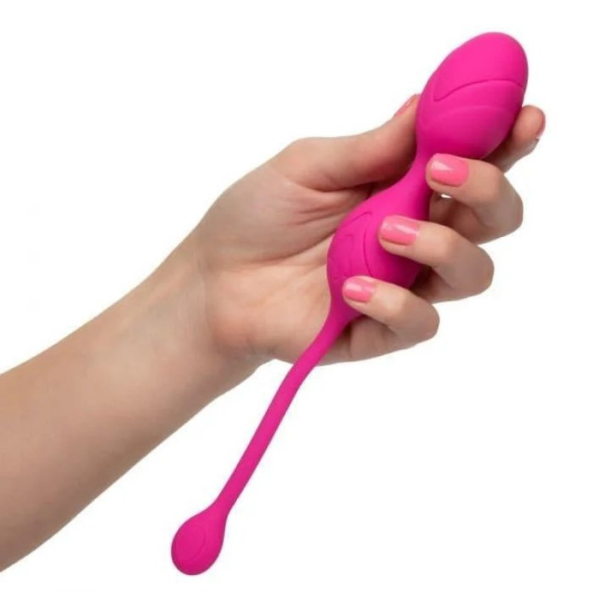Вагинальные шарики с дистанционным управлением - CalExotics Remote Dual Motor Kegel System