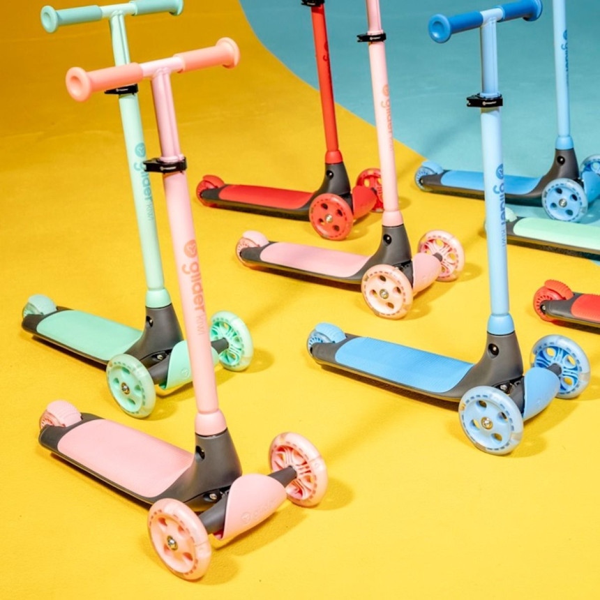 Самокат YVolution YGlider KIWI Синий