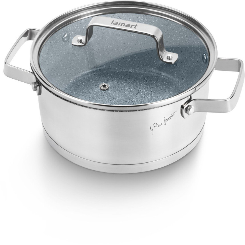 Кастрюля (2.7л) Lamart LT1103 STONESS