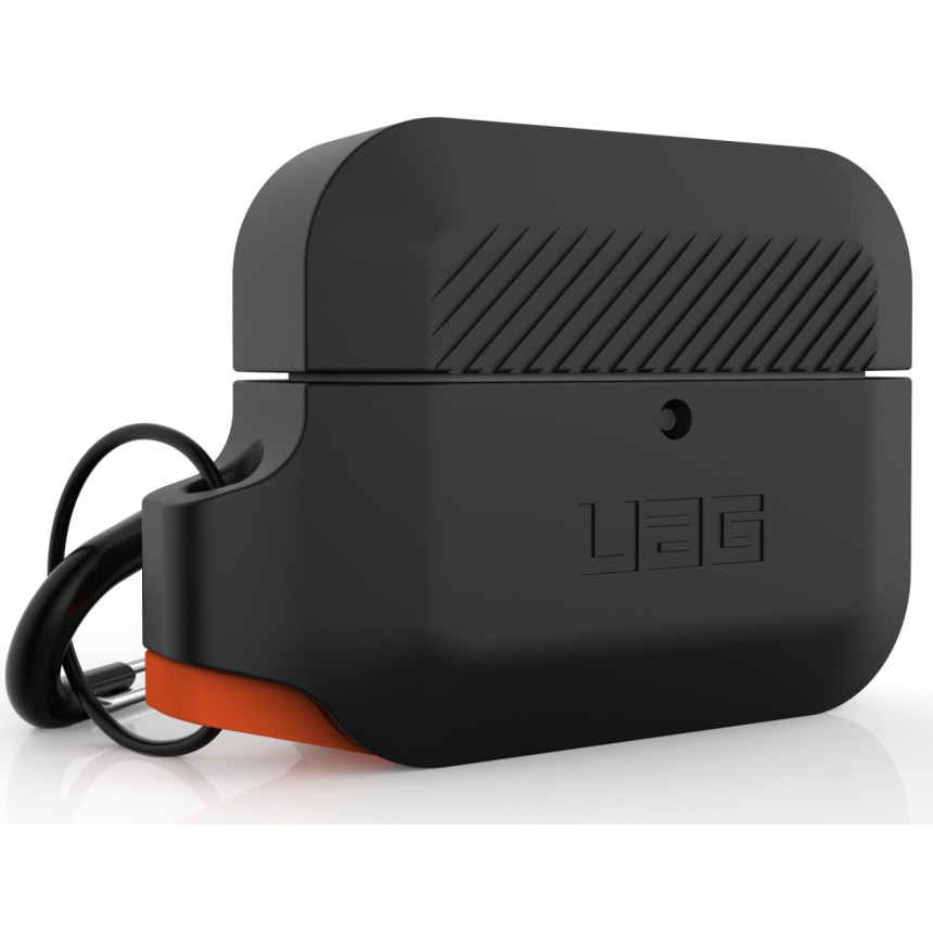 Чехол UAG для Airpods Pro Silicone Black/Orange (10225K114097)