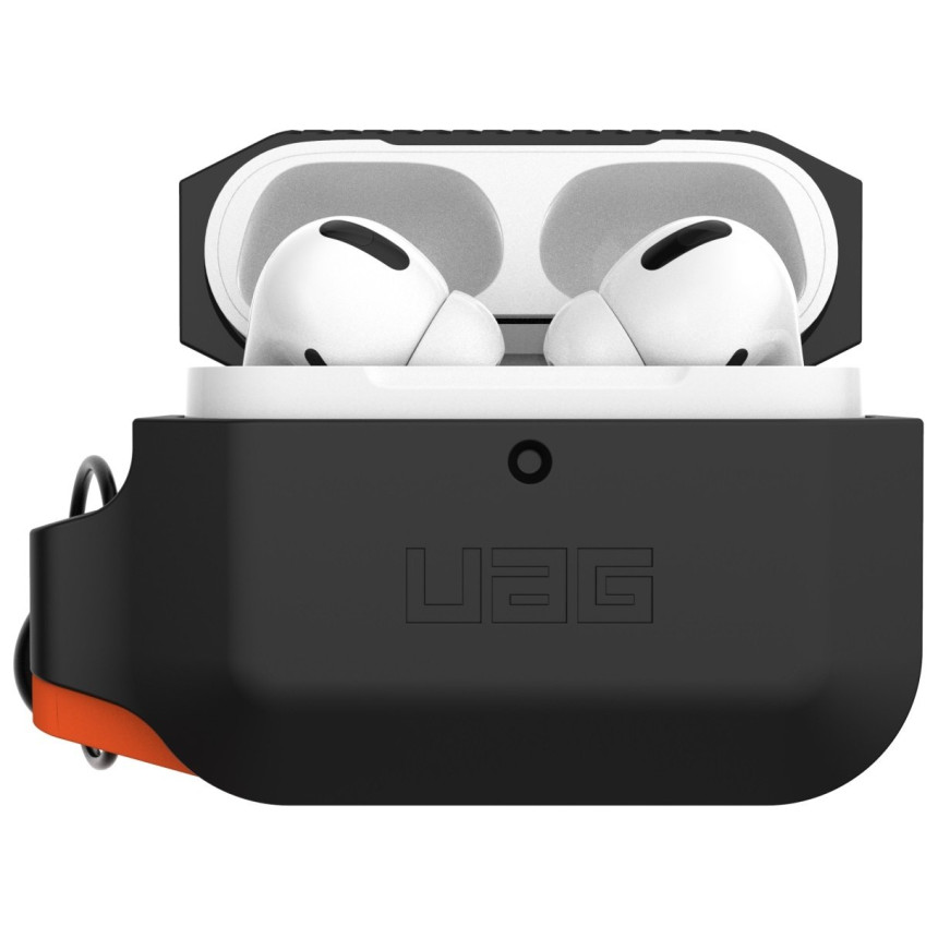 Чехол UAG для Airpods Pro Silicone Black/Orange (10225K114097)