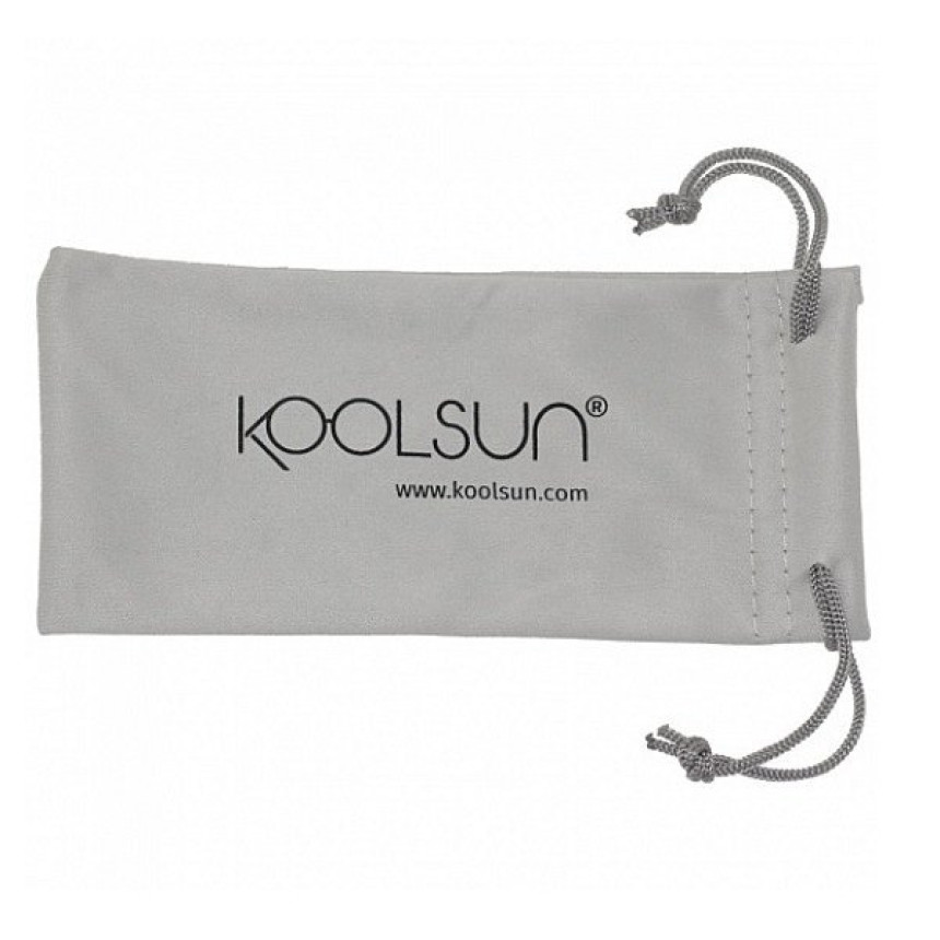 Детские солнцезащитные очки Koolsun Wawe нежно-розовые (Размер 1+) (KS-WAPS001)