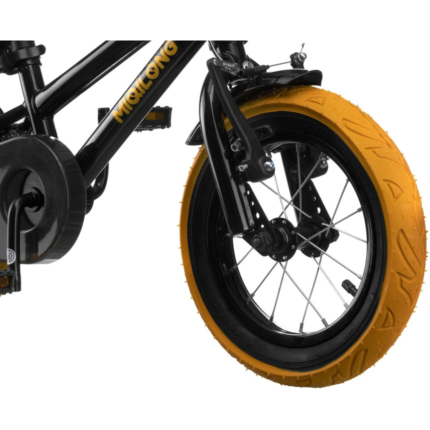 Детский велосипед Miqilong ST Черный 12` ATW-ST12-BLACK