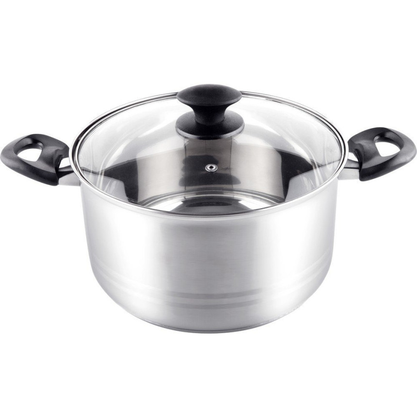 Кастрюля с крышкой 24см, 6,1л Lamart LTB2413