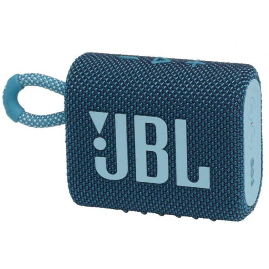 Портативная акустика JBL GO 3 Blue (JBLGO3BLU)
