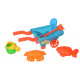 Набор для игры с песком Same Toy 6 единиц голубой (B015-But-2)