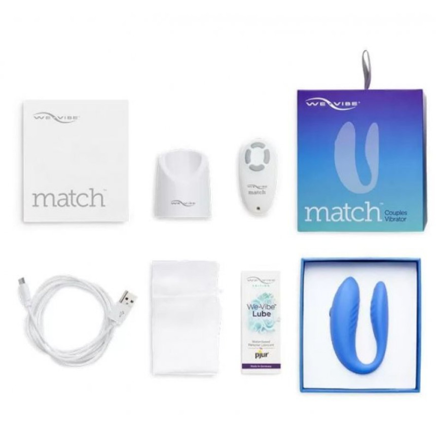 Вибратор We-Vibe Match для пар с дистанционным управлением (SNATSG5)