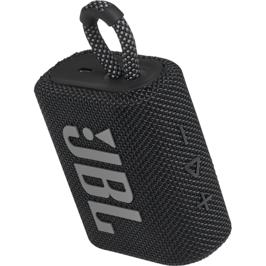 Портативная акустика JBL GO 3 Black (JBLGO3BLK)