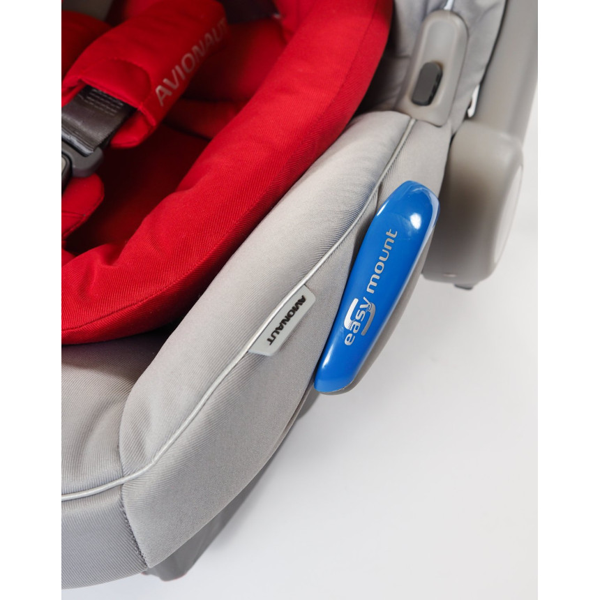 Автокресло AVIONAUT KITE+ Light grey/Red (AV-302-K.01)