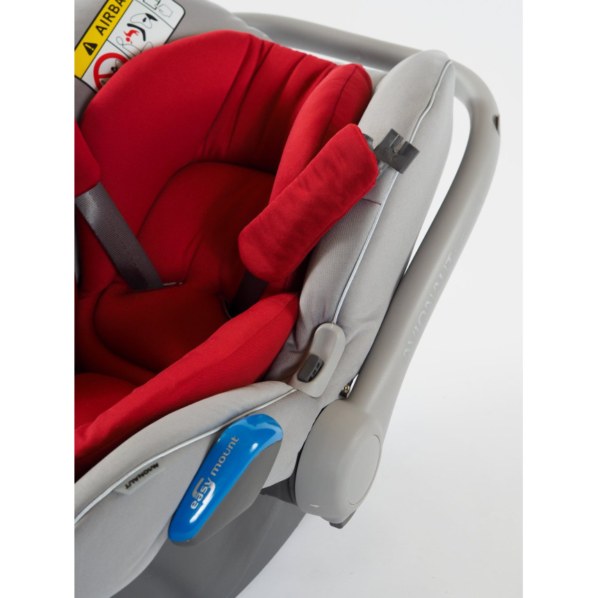 Автокресло AVIONAUT KITE+ Light grey/Red (AV-302-K.01)