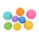 Набор для игры с песком Same Toy Piles cup 9 ед (618-8Ut)