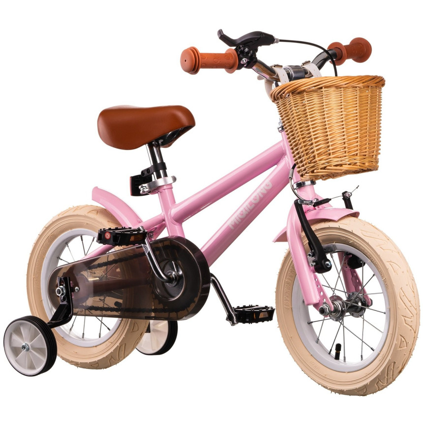 Детский велосипед Miqilong RM Розовый 12` ATW-RM12-PINK