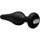 Анальная пробка с дистанционным управлением - Silicone Vibrating Anal Plug with Remote Control
