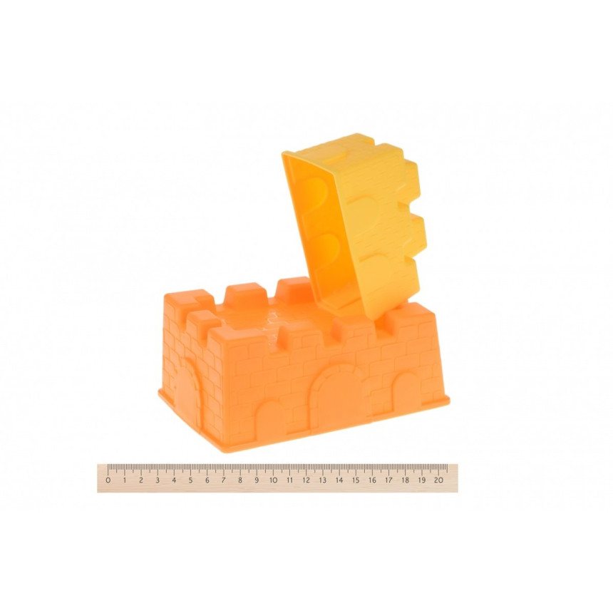 Набор для игры с песком Same Toy Грузовик 6 единиц желтый (973Ut-2)