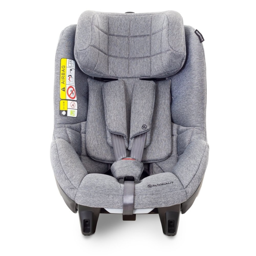 Детское автокресло Avionaut AeroFIX-RWF Iso-Fix (гр.1) Grey Melange (AV-350.RWF-AF.01)